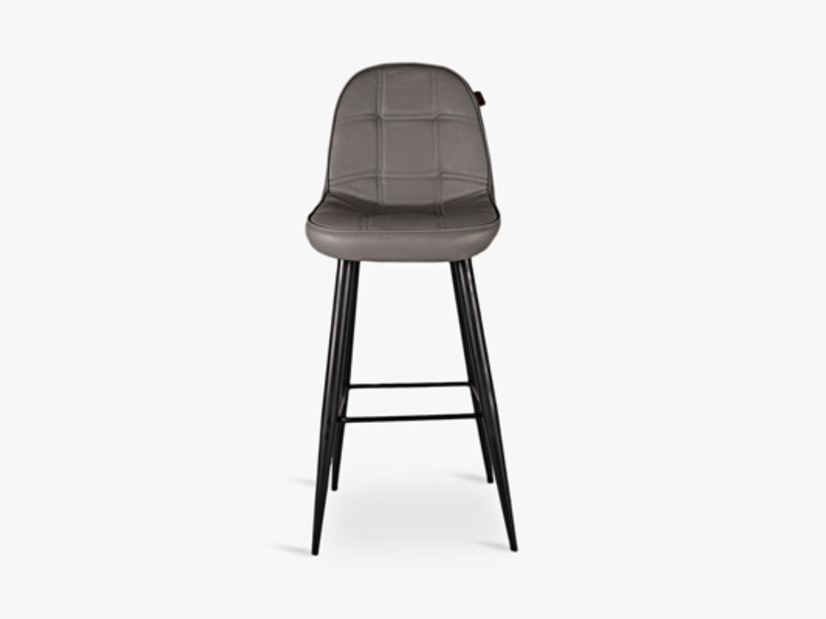 Grey Upholstered Bar Chair_Furniture For Events