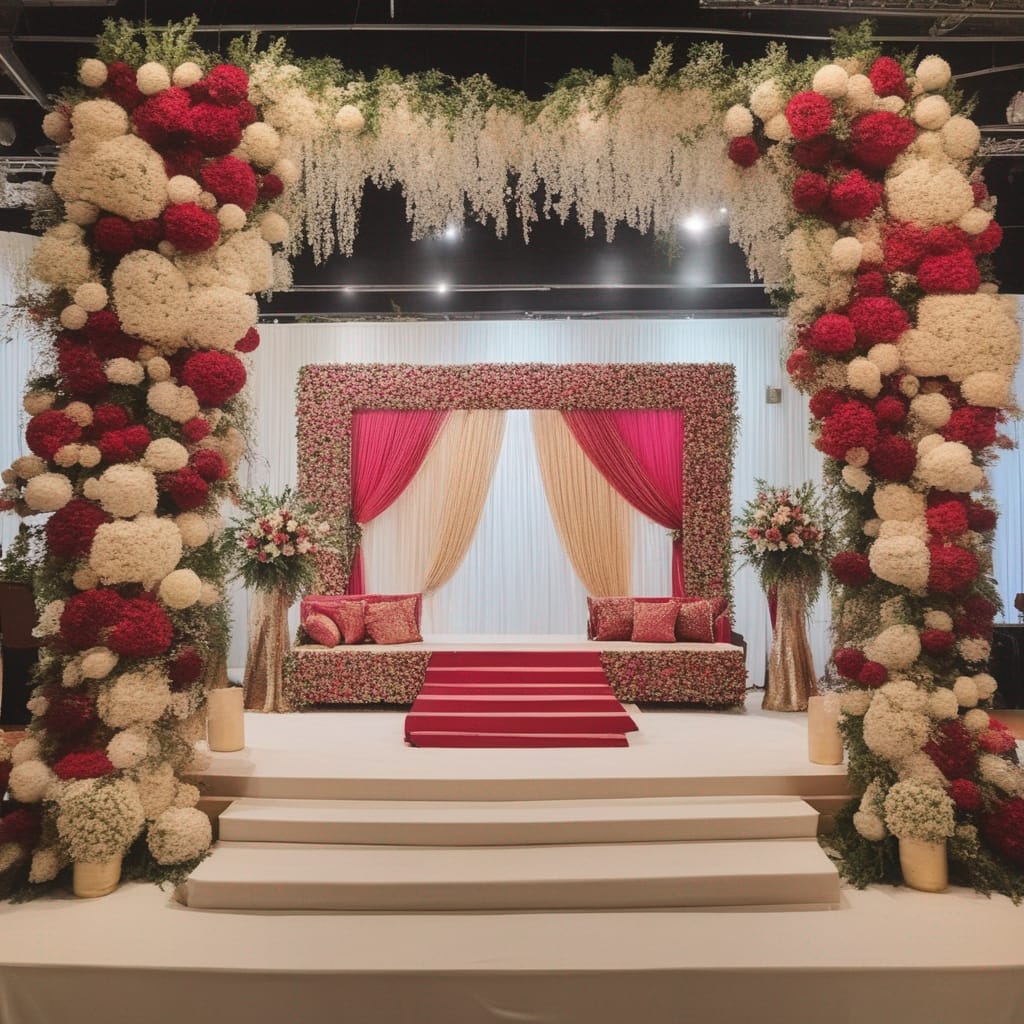 Backdrop stage services